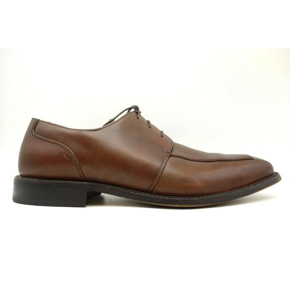 Florsheim Brown Leather Split Toe Lace Up Oxfords Shoes Men\'s 13 D main image 11